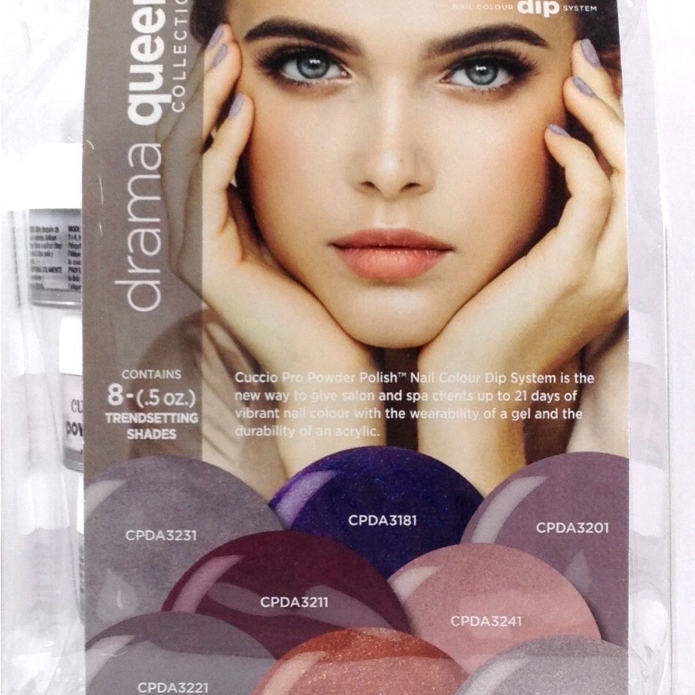 Cuccio Pro “ Drama Queen” Powder Polish Nail Dip System